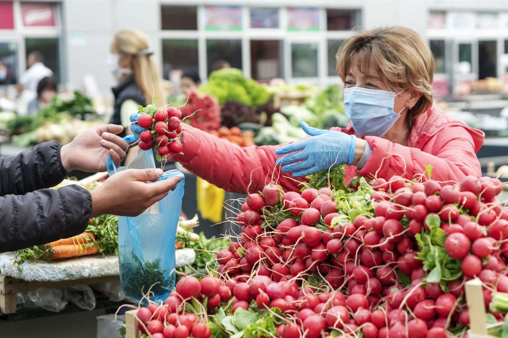 Farmers' markets are providing produce through lockdown