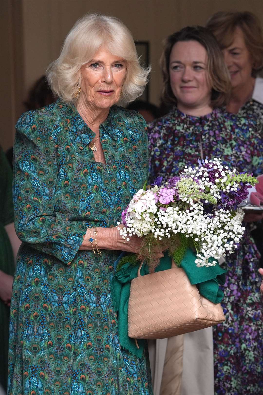 The Queen joined a garden party at Lamb House (Gareth Fuller/PA)