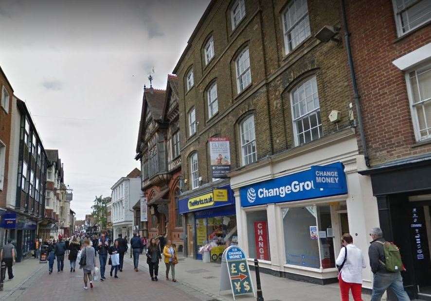 A new Japanese restaurant is set to open in Canterbury High Street. Pic: Google Street View