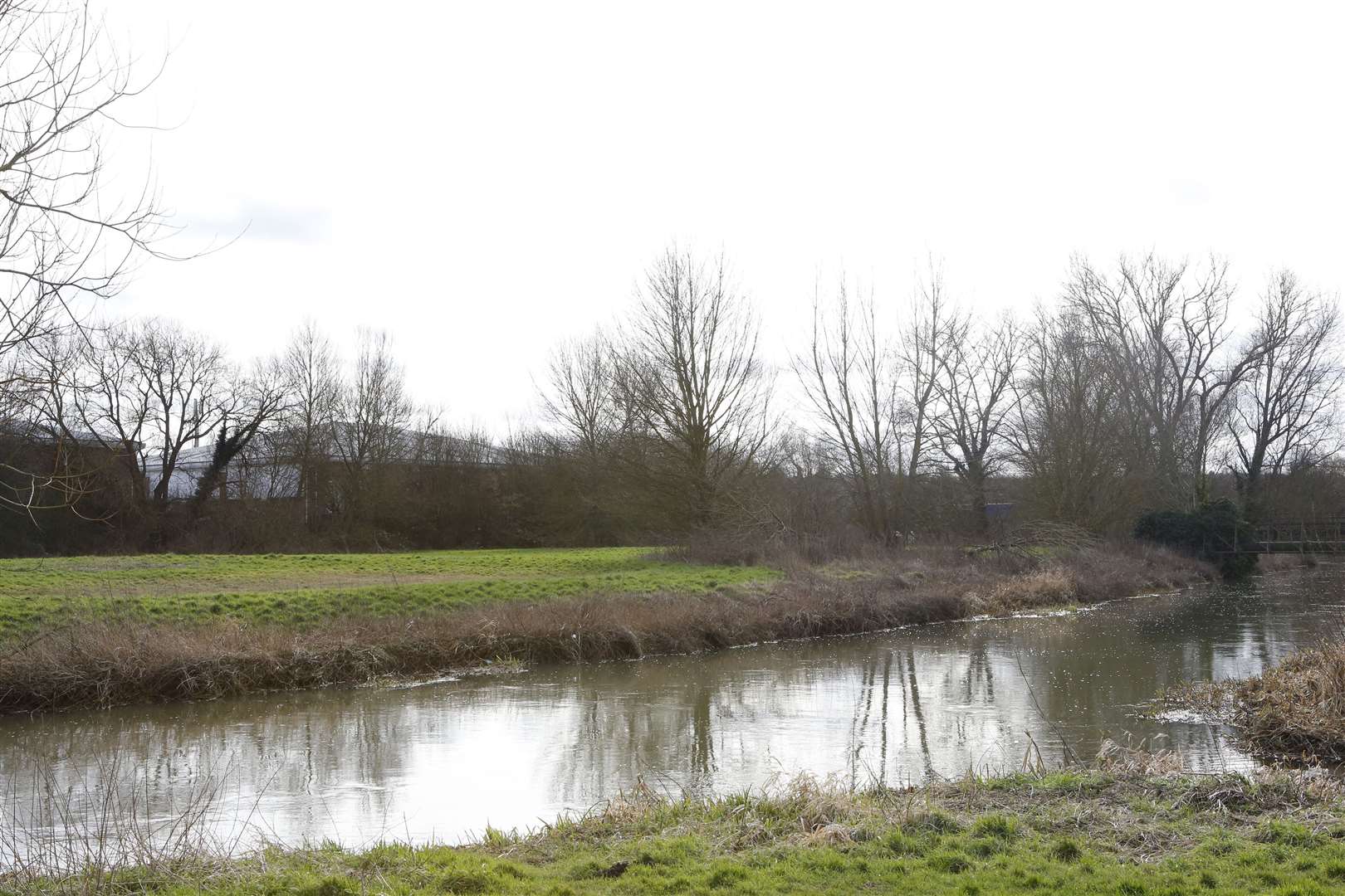 The fire took place in Hambrook Marshes