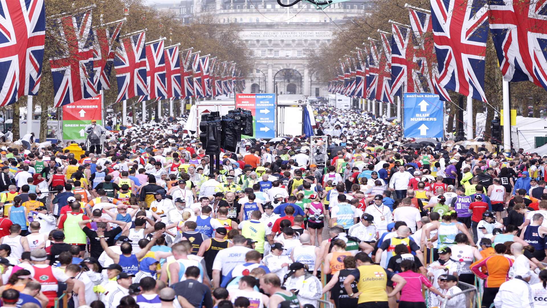 The London Marathon. Picture: onEdition.