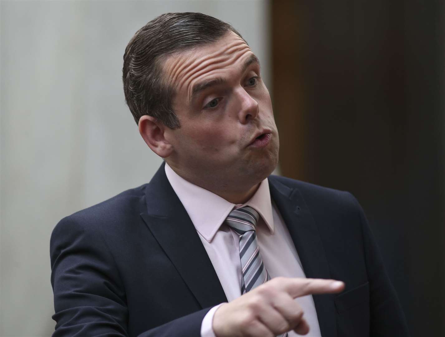 Scottish Conservative Leader Douglas Ross said he is due to speak with the Prime Minister following his comments on devolution (Fraser Bremner/Daily Mail)