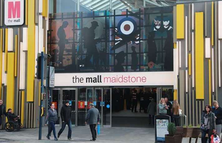 The pictures are being taken at The Mall in Maidstone. Photo: John Westhrop
