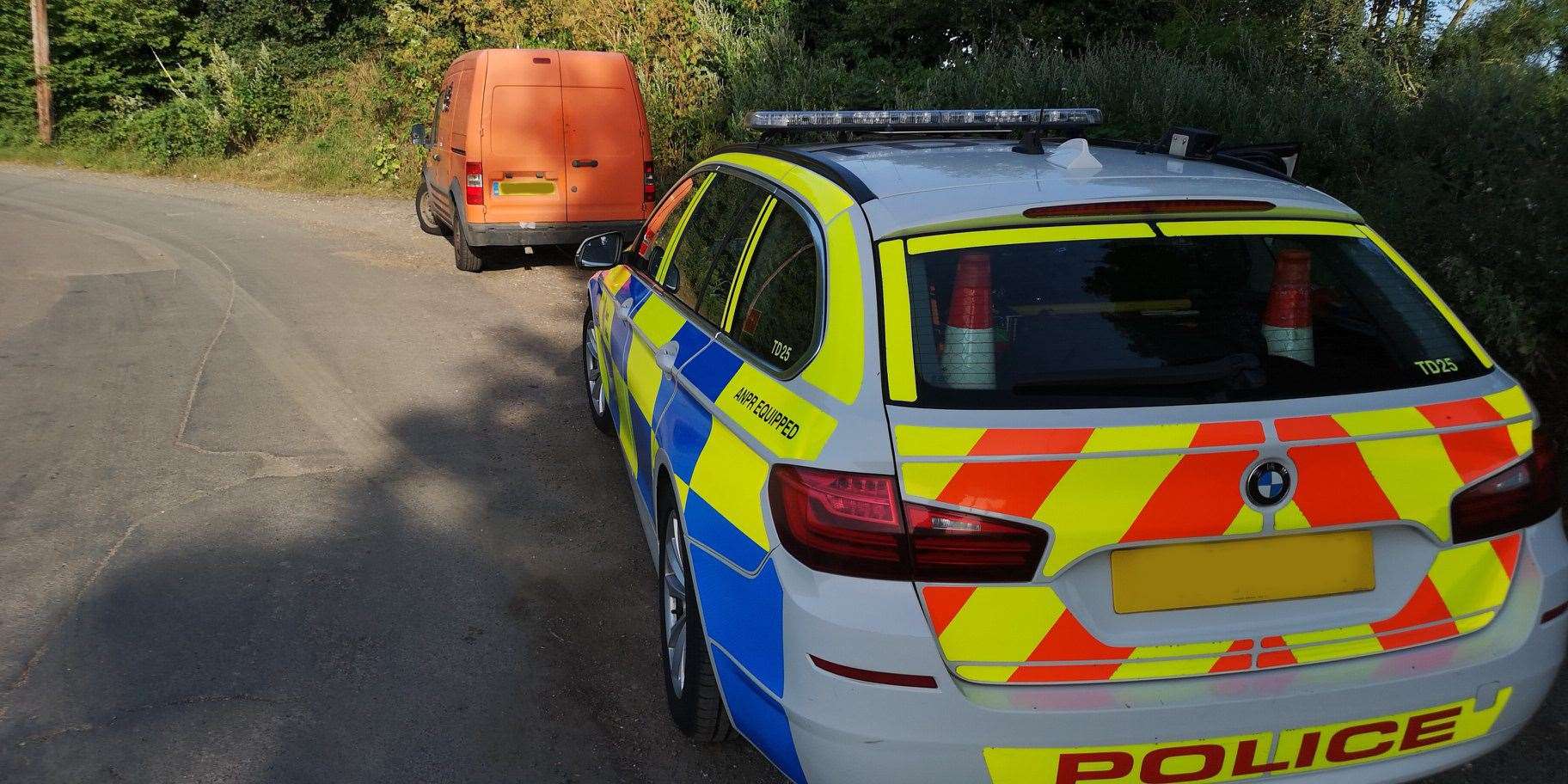 Kent Police and Maidstone Borough Council were out to stop fly-tippers (14335290)