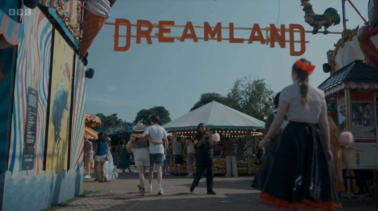 Dreamland as seen on Killing Eve. Picture: BBC