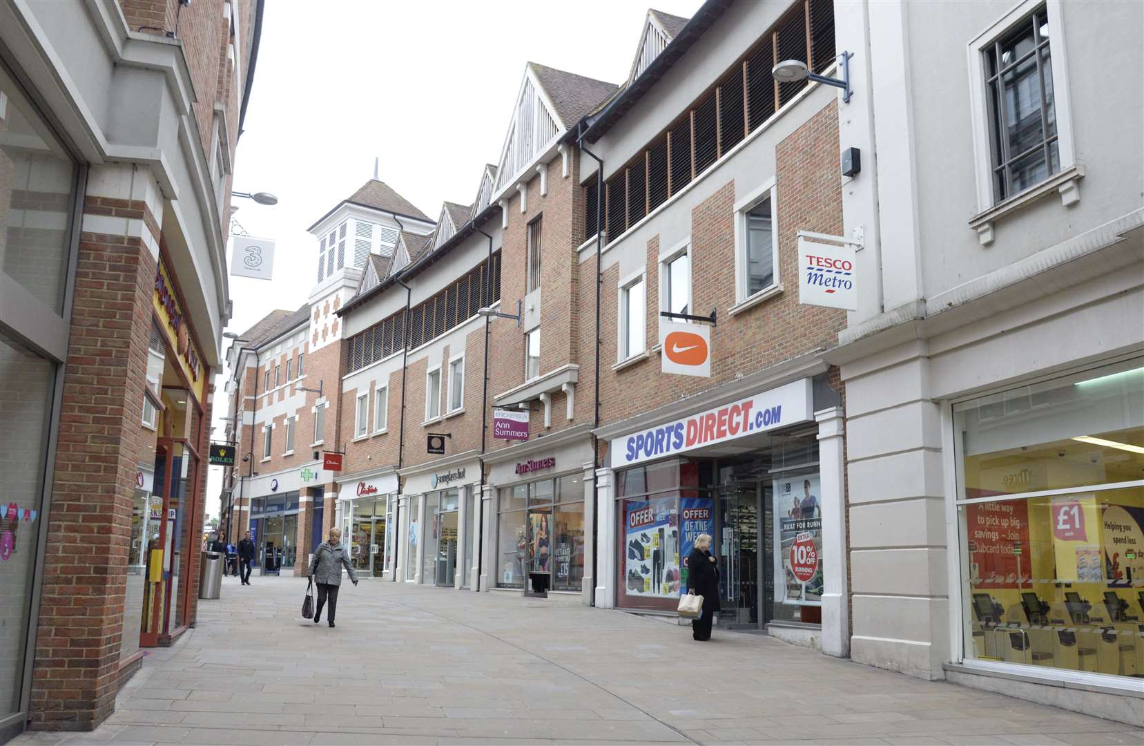 The Whitefriars Shopping Centre in Canterbury. Picture: Chris Davey