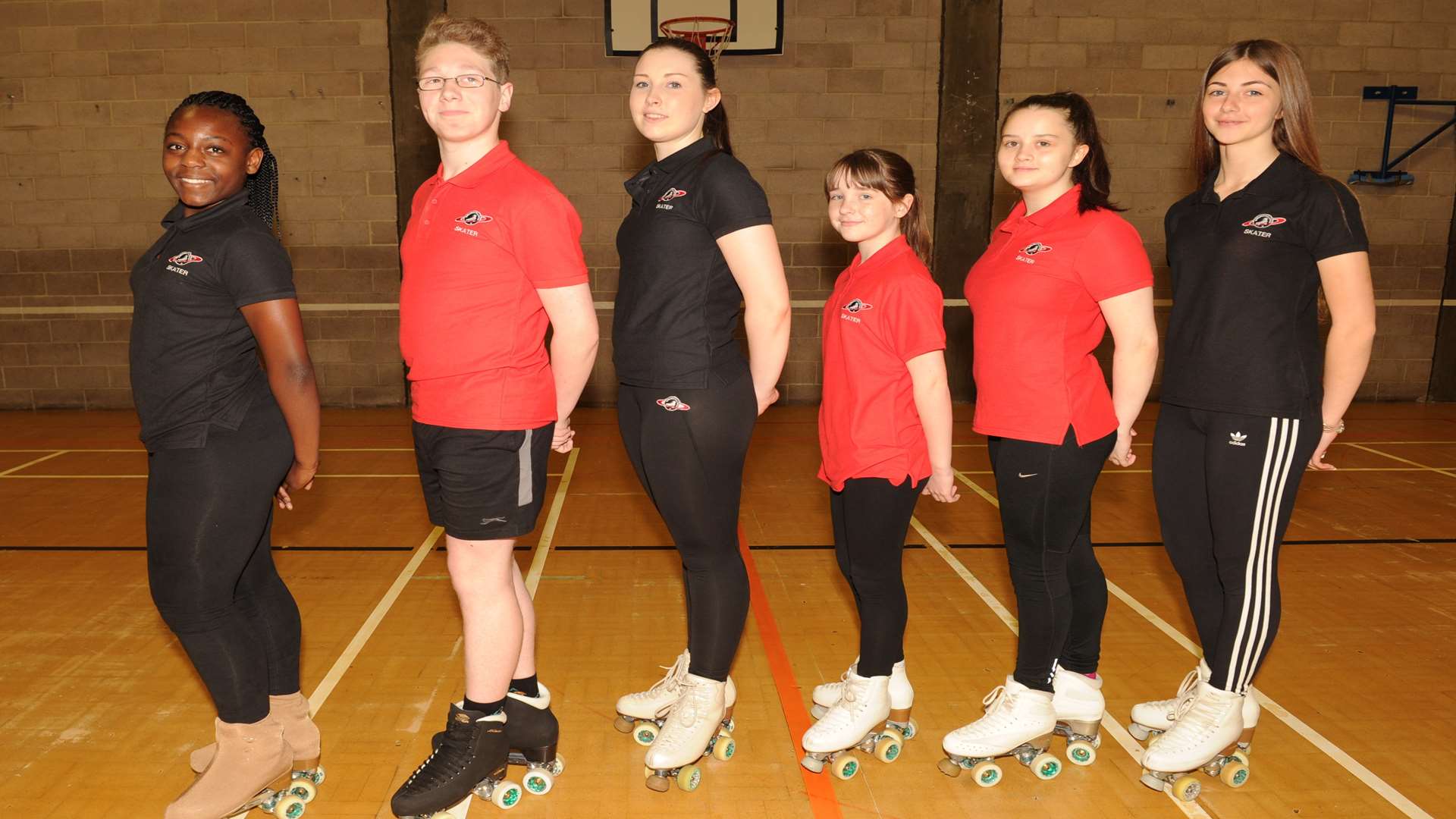 Members of the Medway Roller Dance Club.