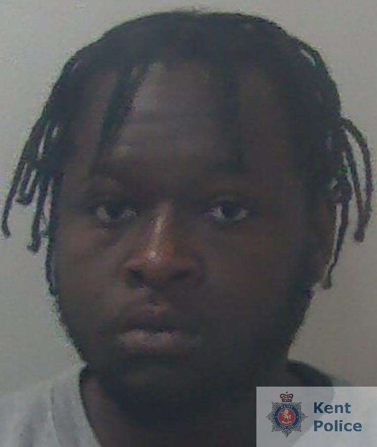 Dequan Brown was jailed for 12 years for his role in a County Lines drug network in Tunbridge Wells and Folkestone. Picture: Kent Police