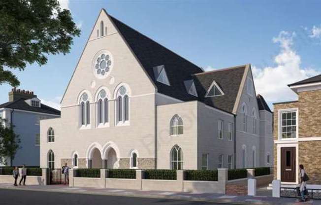 CGI of what the former gurdwara in Clarence Place will look like