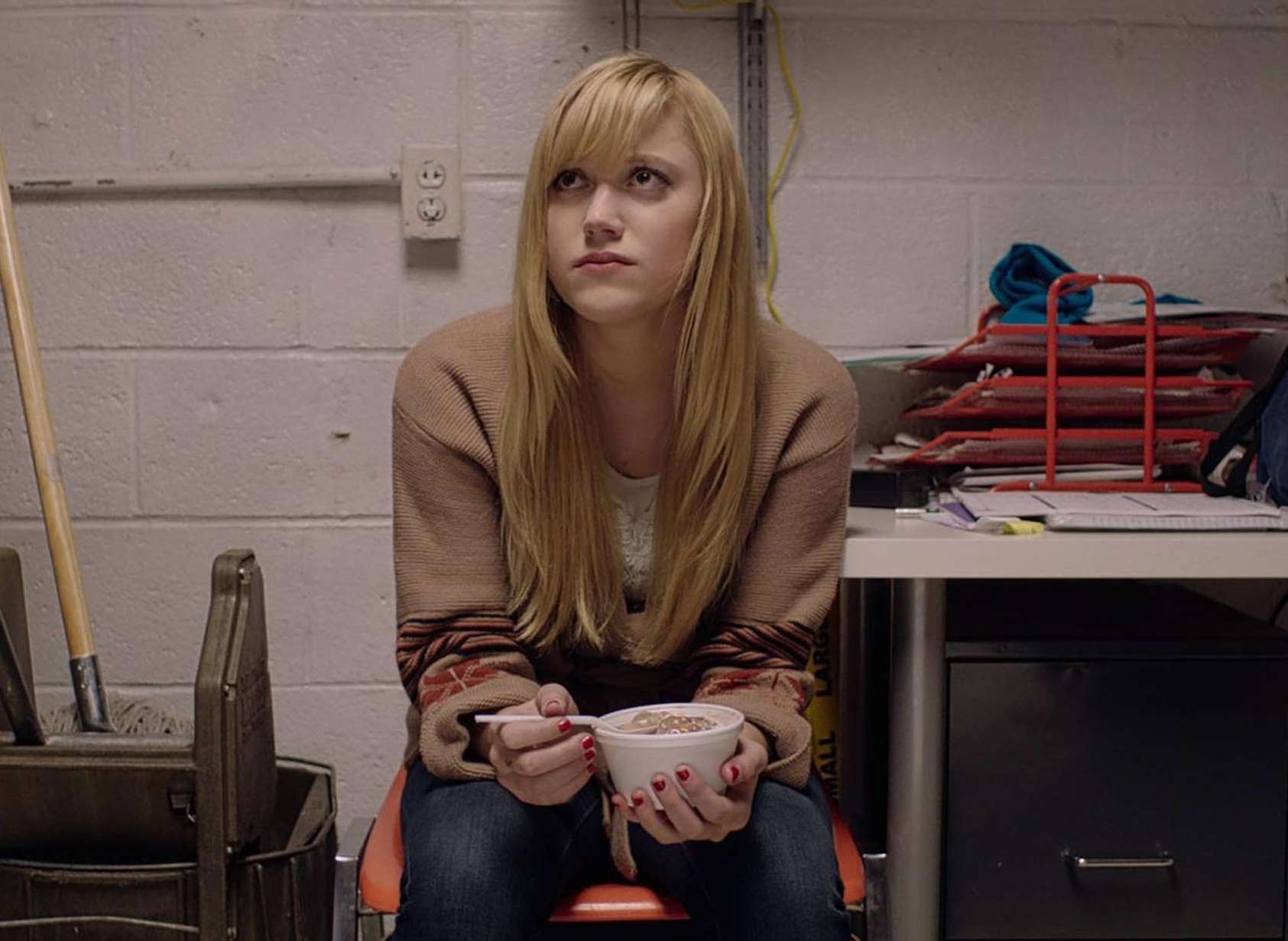 It Follows, with Maika Monroe as Jay. Picture: PA Photo/Icon Film Distribution