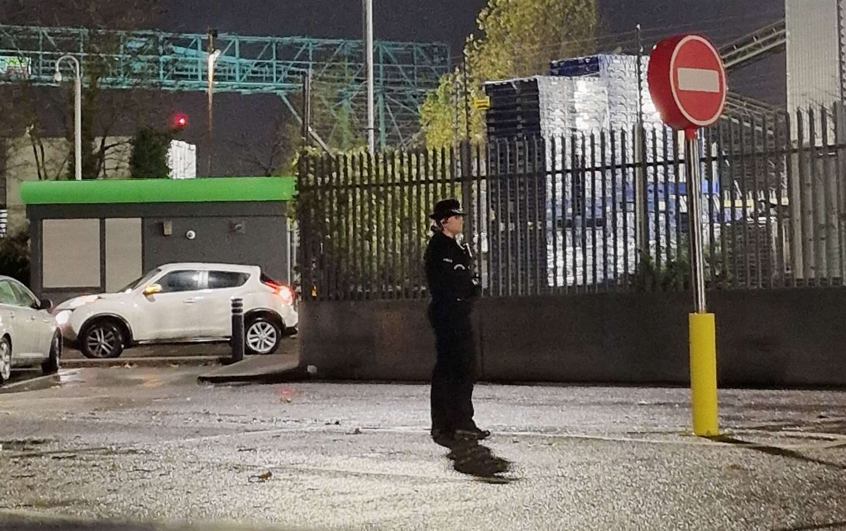 Police were at Asda in Greenhithe following the incident on Thursday last week