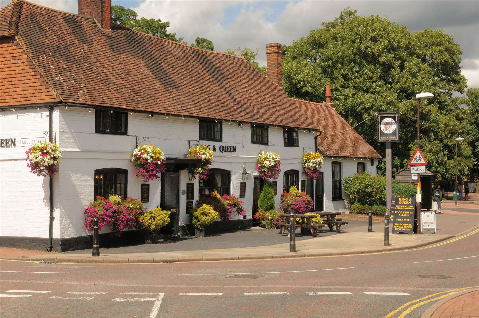 The King and Queen pub in East Malling. Picture: Steve Crispe