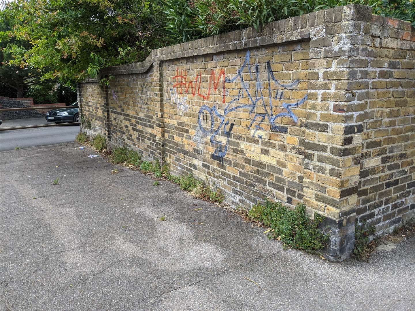 Racist graffiti in Margate is being investigated by police
