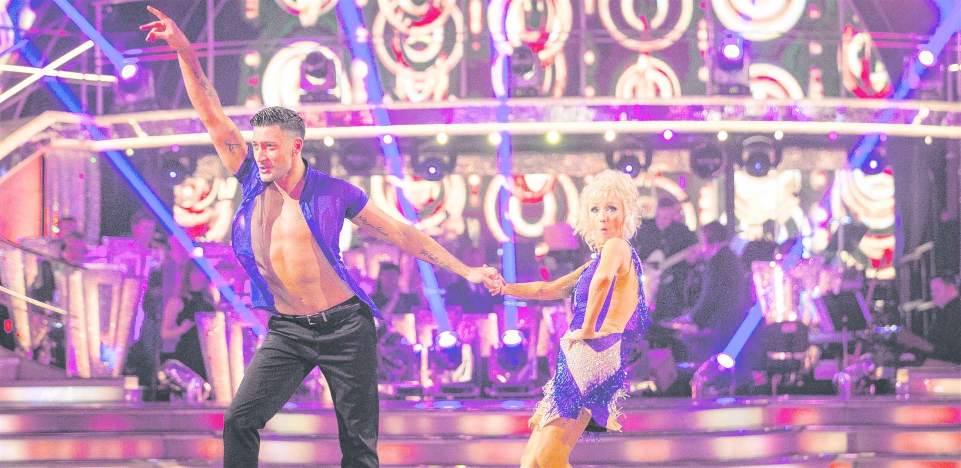 Strictly Come Dancing 2017 with Debbie McGee and Giovanni Pernice.