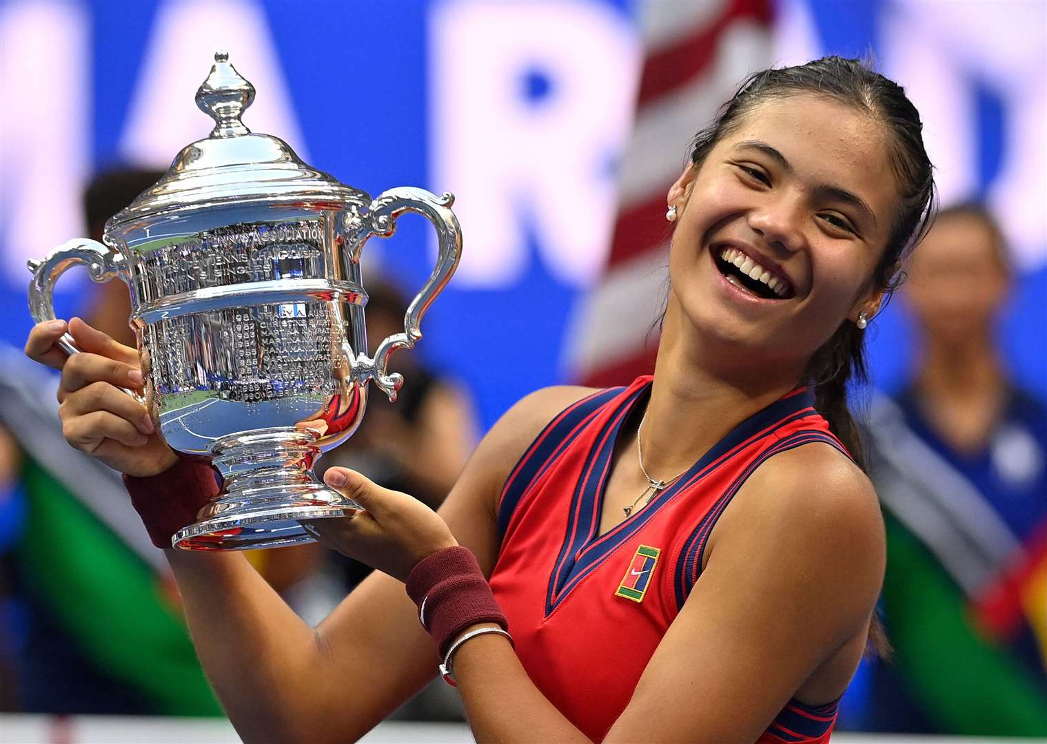 Kent's Emma Raducanu is the favourite to be crowned Sports Personality of the Year this weekend after winning the US Open. Picture: Paul Zimmer via www.imago-images.de/Imago/PA Images