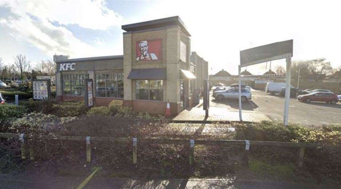 KFC in Westwood Cross, Broadstairs, has unexpectedly shut. Pic: Google