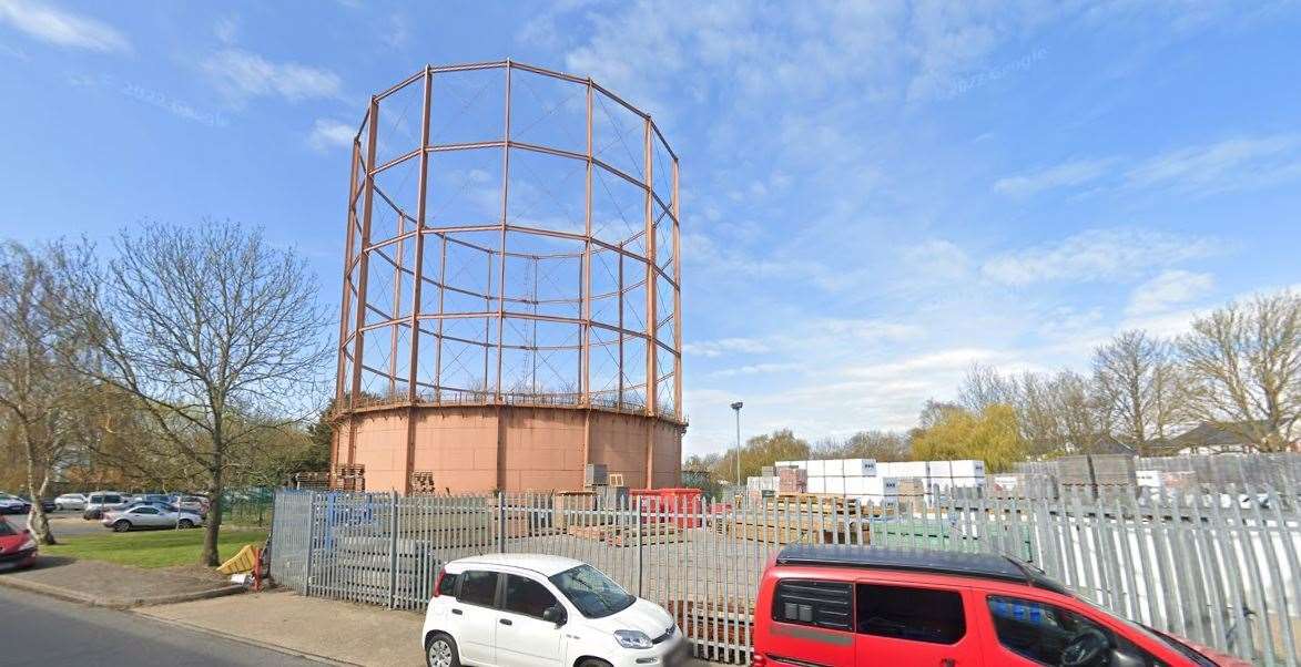 Former Tonbridge gas works. Picture: Google Street View