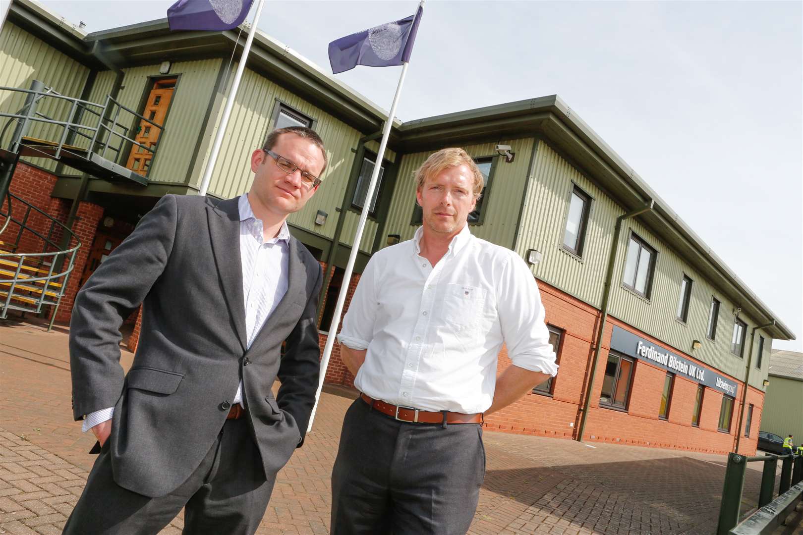 Operations director Paul Dodgson and managing director Mark Northeast