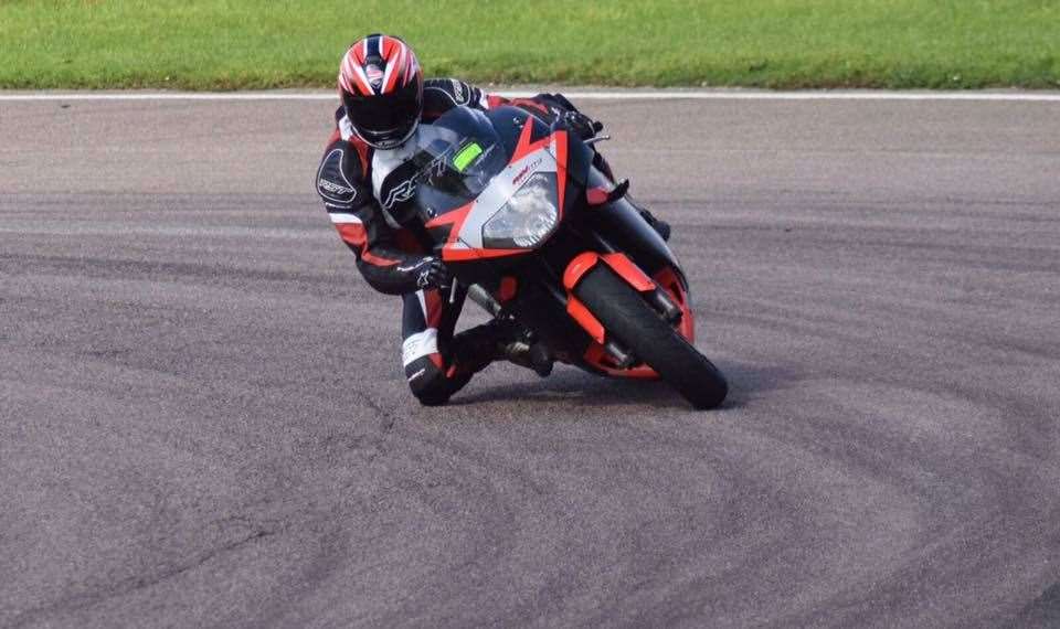 Jeff Brown from Deal always relished the opportunity to take part in a track day at Lydden or Brands Hatch