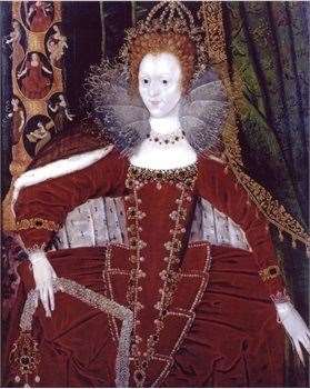 The portrait of Elizabeth I. Image © Dover Museum and Bronze Age Boat Gallery