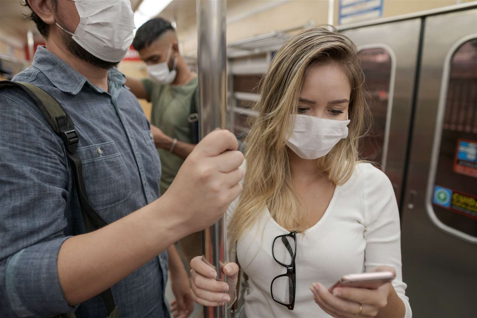 Anyone using public transport will have to wear a face mask from Monday