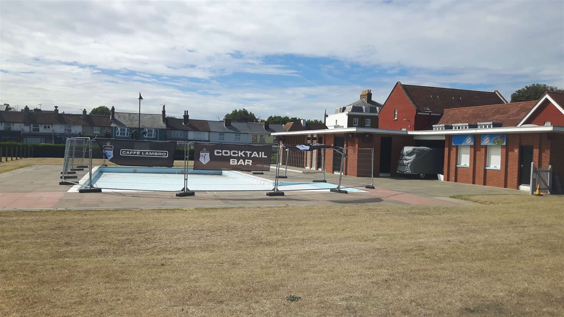 Walmer Paddling Pool remained closed throughout the summer due to the pandemic