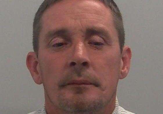 Luke Barling, 49, from Sittingbourne, has been jailed for helping launder £350k from vulnerable victims during the Covid-19 lockdown. Picture: Kent Police