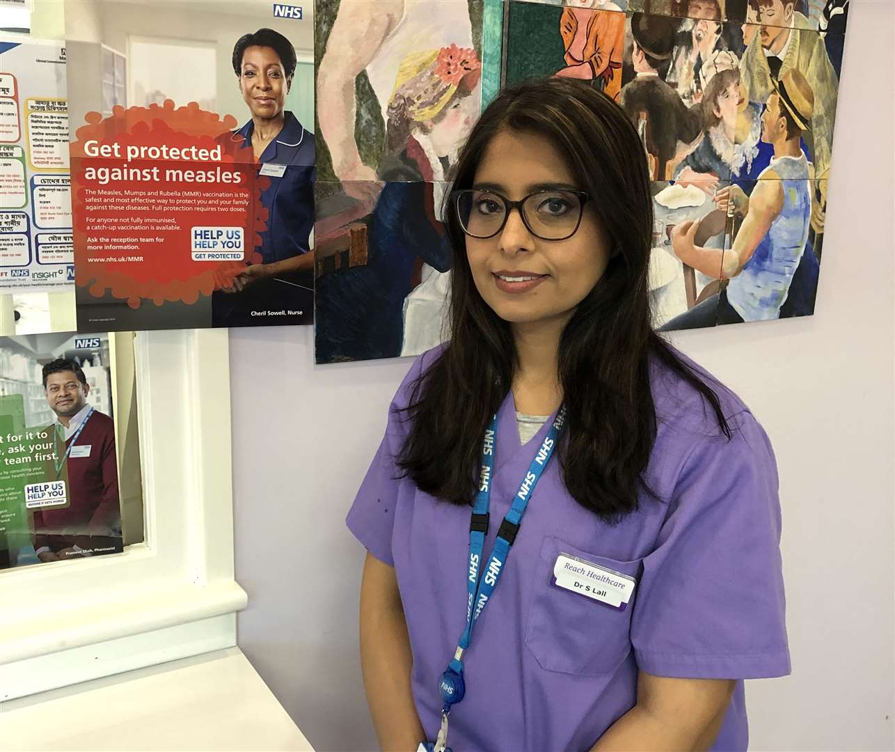 Dr Satvinder Lall of the Walderslade Village Surgery. Picture: Kent and Medway CCG