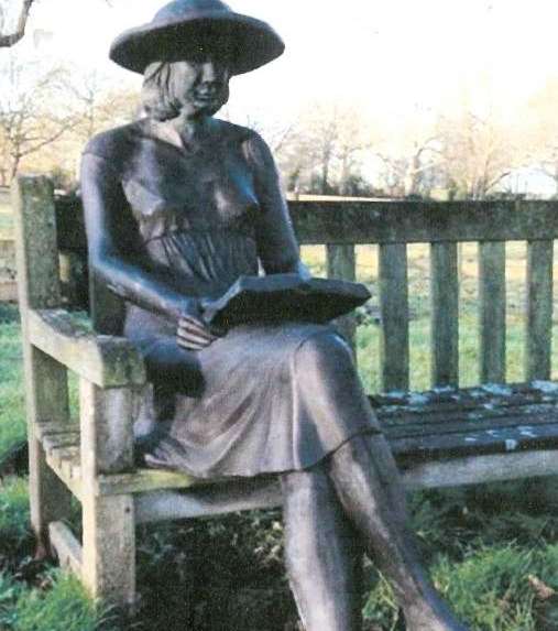 The life-sized bronze statue was stolen from a Pluckley garden