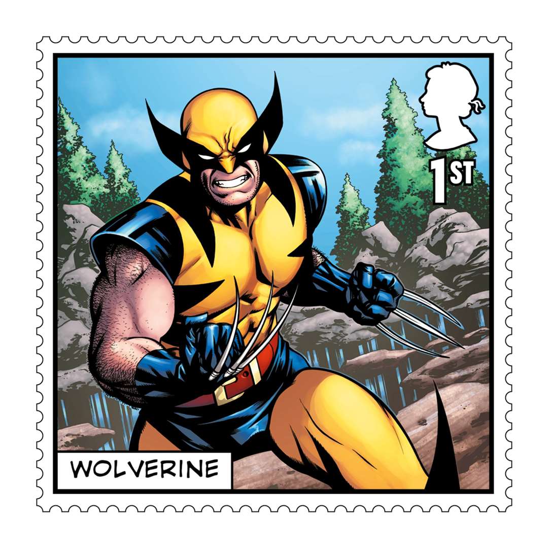 Royal Mail has designed the stamps expected to be popular with comic book and stamp collectors