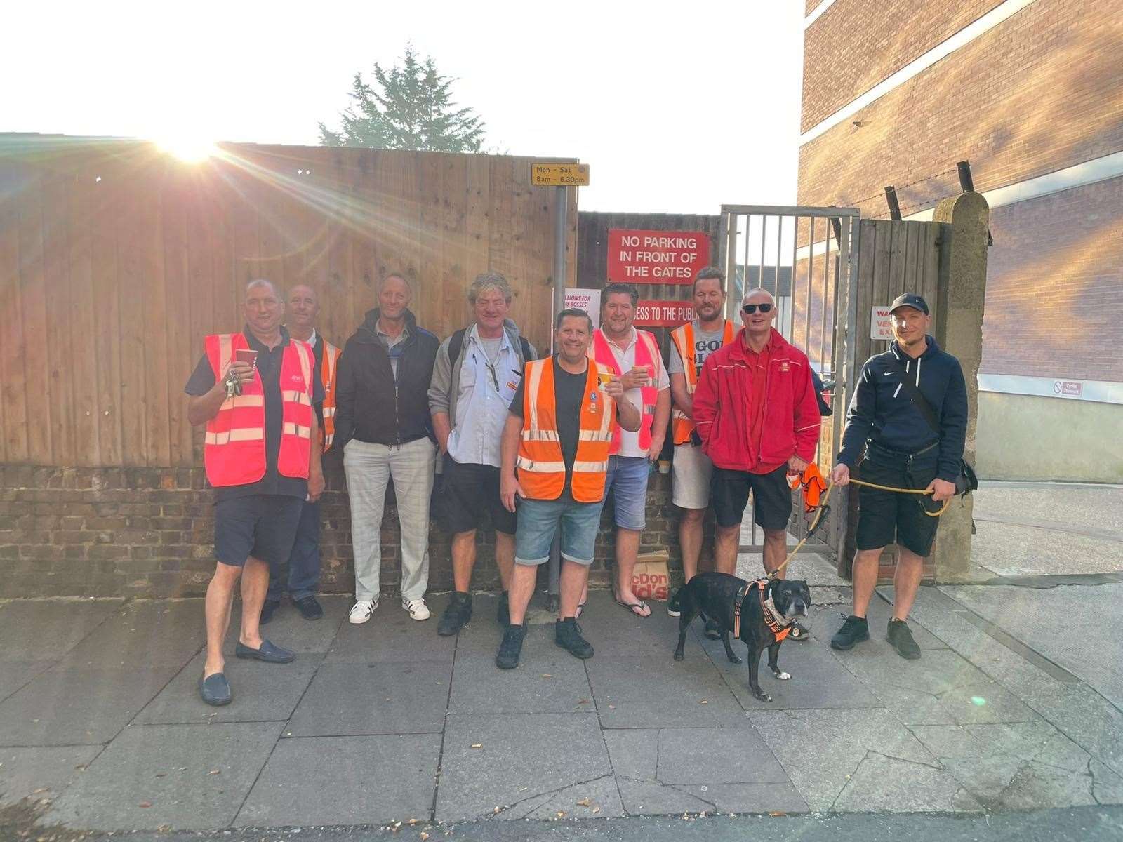 Postal workers in Gravesend are vowing to fight hard for an improved deal. Photo: @CWUnews