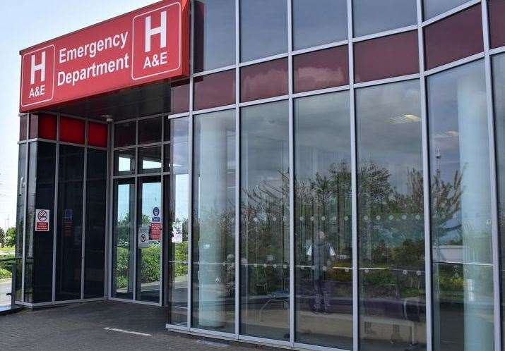 The A&E department at Darent Valley Hospital in Dartford is being upgraded. Picture: DVH