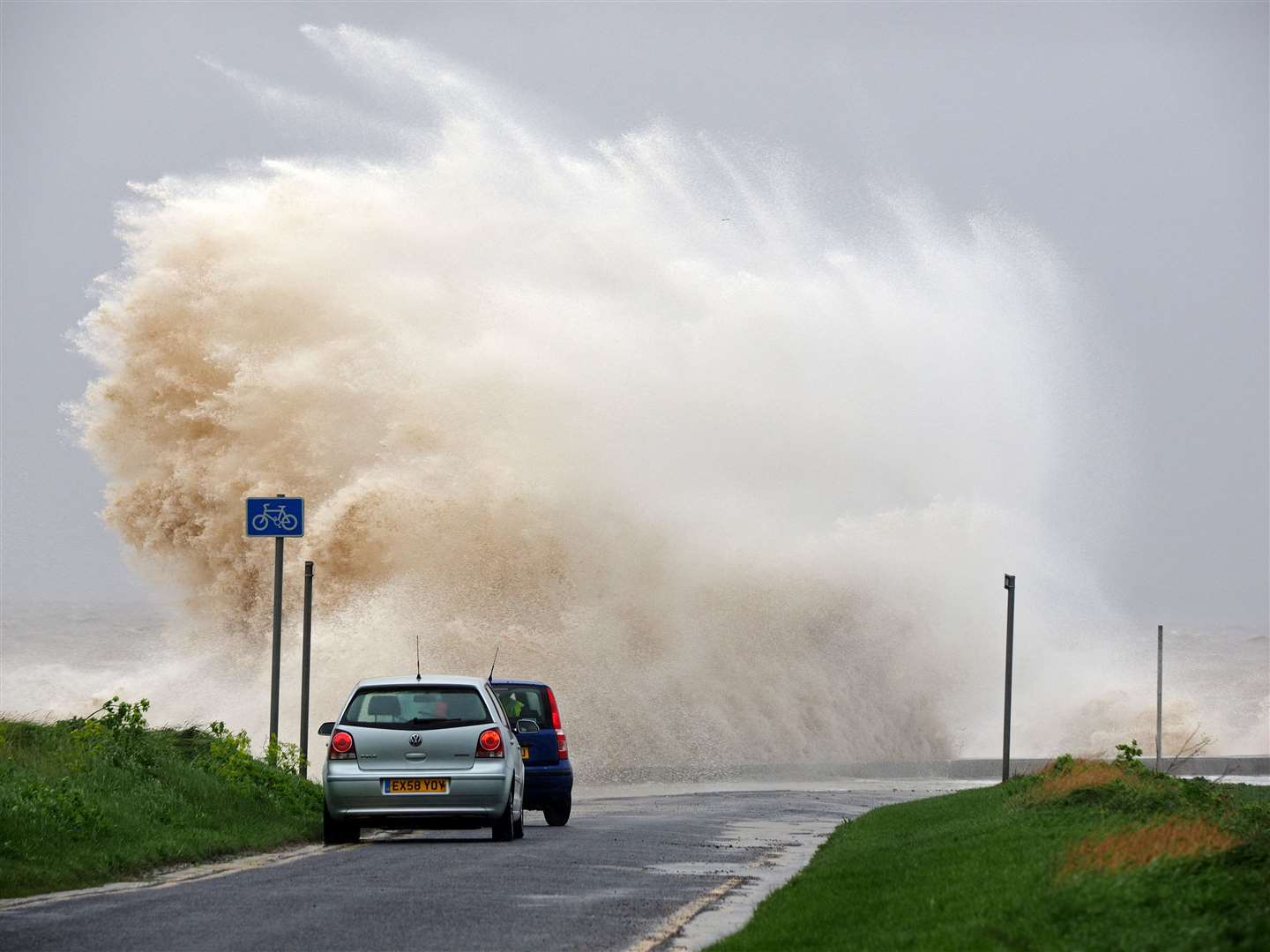 Rising sea levels and flooding are predicted to batter Kent over the next 30 years if action isn't taken. Picture: James Bell