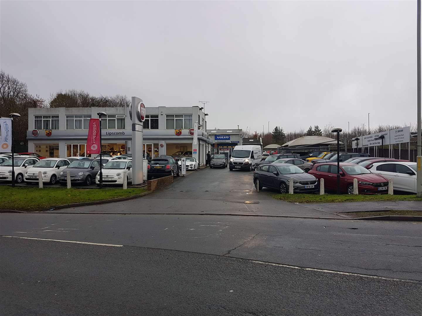 The Chart Road dealership will be closing soon, potentially being replaced by 64 homes