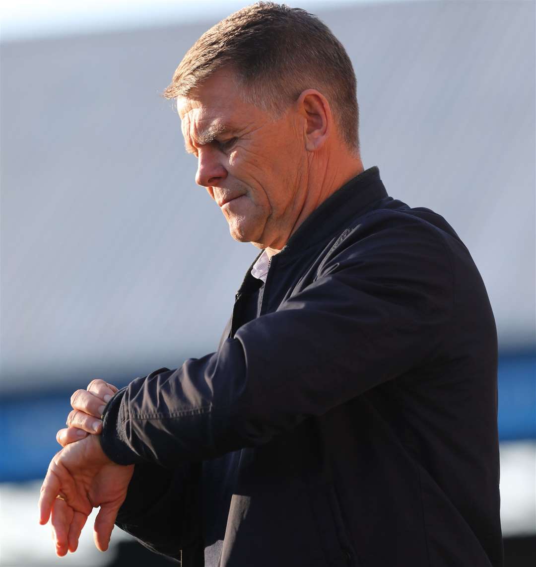 Dover Athletic manager Andy Hessenthaler Picture: Andy Jones