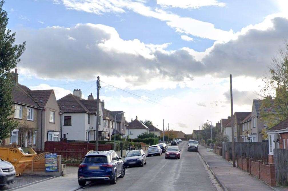 Police searched a home in Kitchener Avenue, Gravesend. Picture: Google