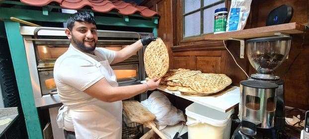 Cinar Kitchen Meze Bar's chef Ahmet Usta