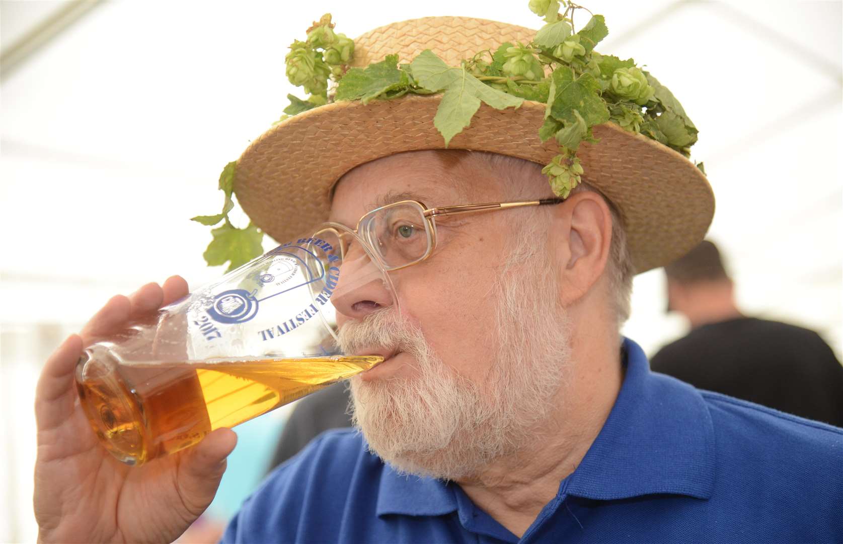 Tasting the best beer at last year's East Malling Beer Festival Picture: Gary Browne