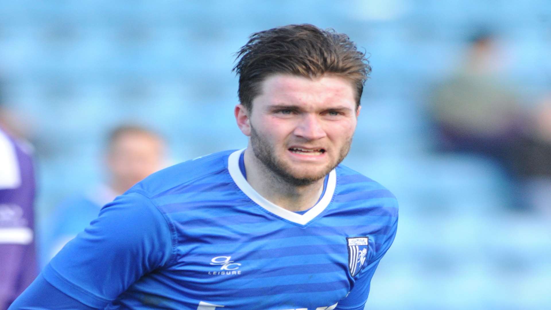 Olly Muldoon playing for the Gills on trial Picture: Steve Crispe