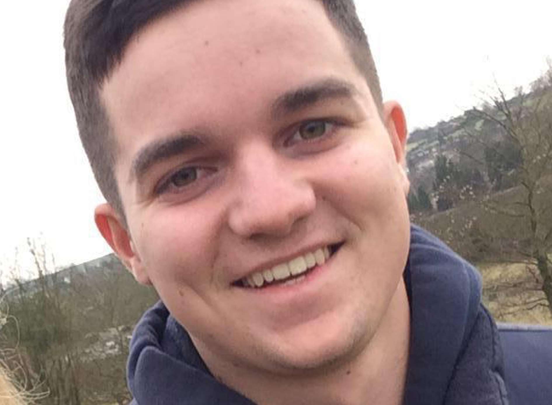 Jack Thompson, 20, chased his victim through the town centre