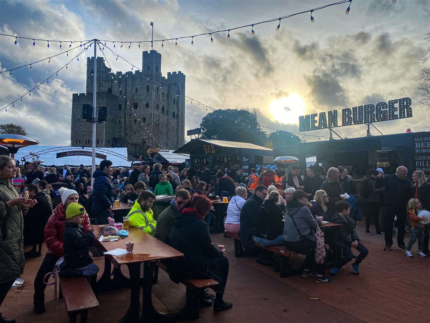 We tried all the food stalls in the Bavarian Village at this year's Rochester Christmas Market. All pictures: Sam Lawrie
