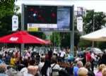 A giant screen similar to the one proposed for Canterbury city centre