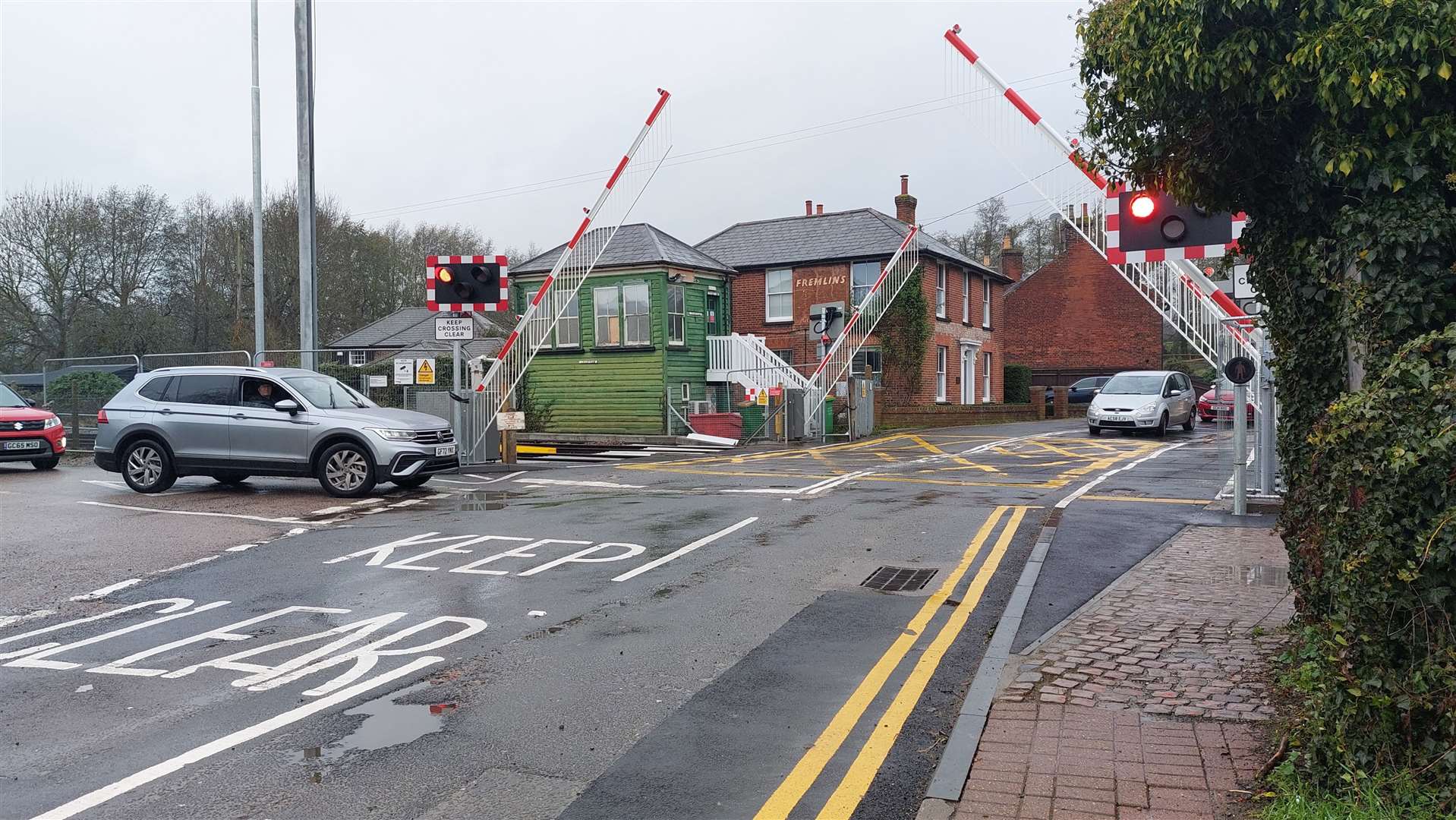 Residents say the crossing in Chartham is now much quicker