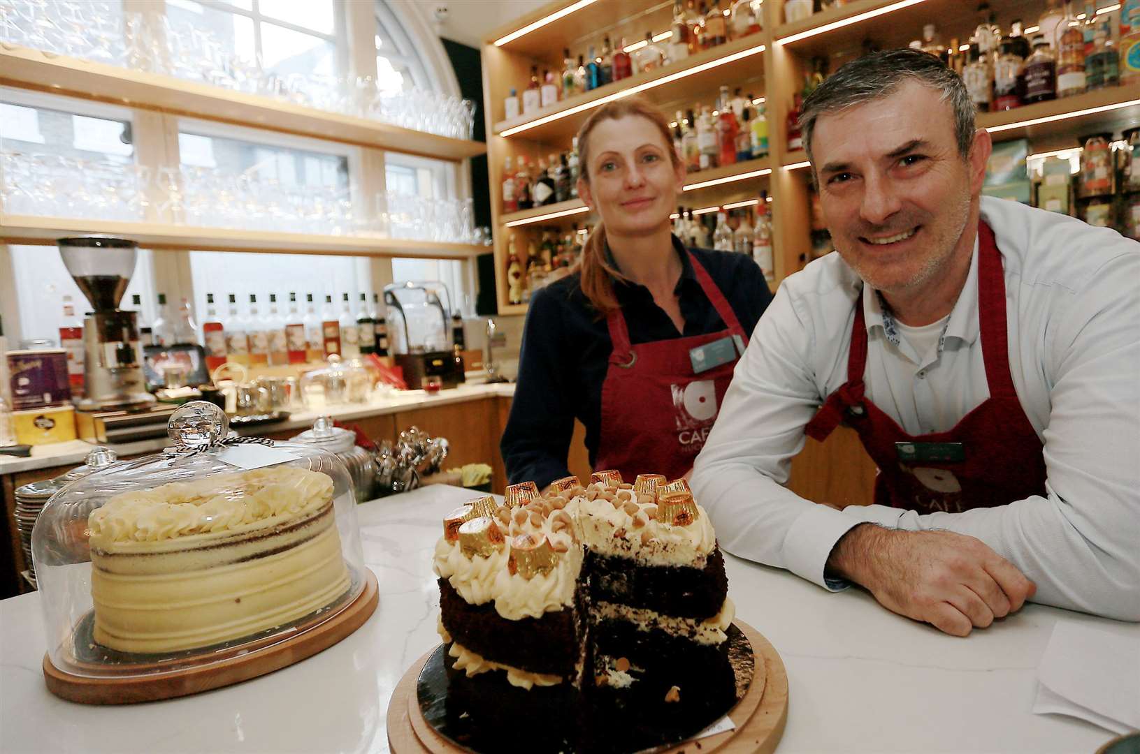 Cafe Nucleus in Rochester is nominated for a Taste of Kent Award. Picture: Phil Lee