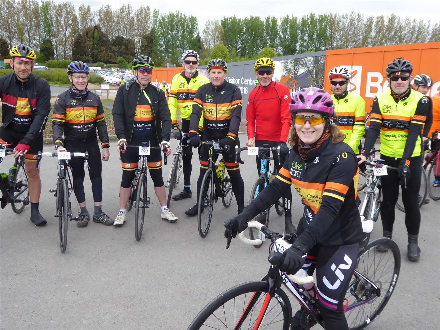Maggie Ford and Canterbury Bicycle Club take on KM Big Bike Ride (1659233)