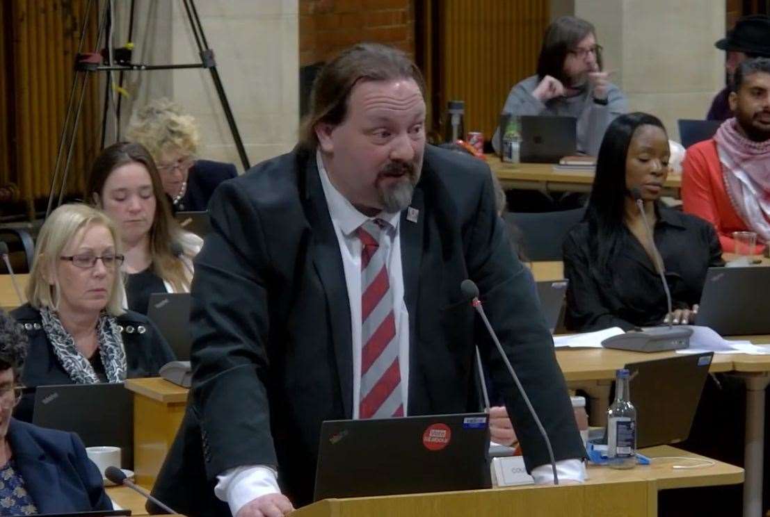 Medway Council leader Vince Maple says the council faces tough decisions. Photo: Medway Council
