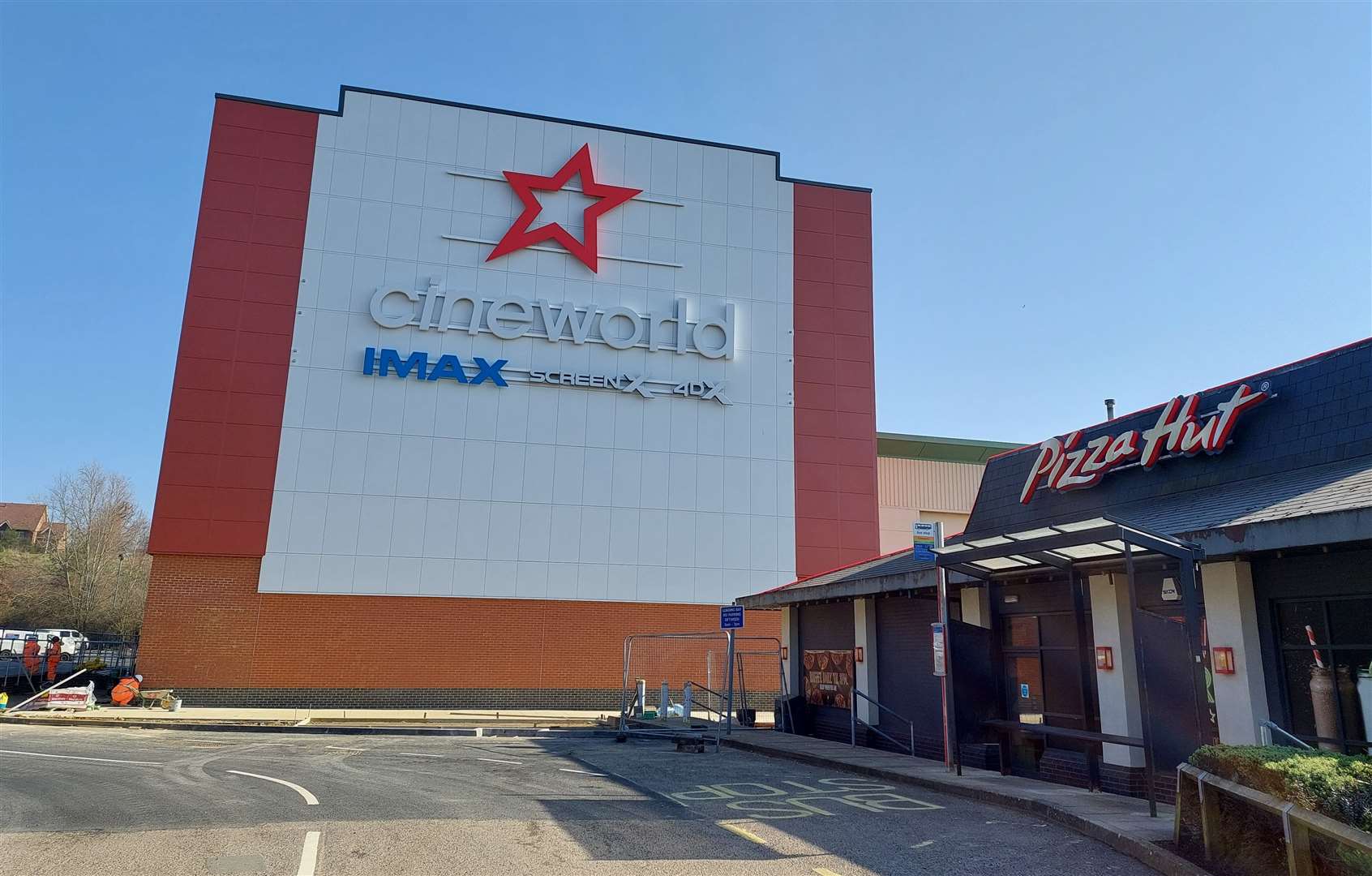 How the IMAX and Cineworld upgrade looks behind Pizza Hut