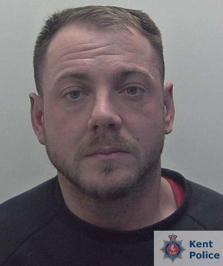 Kenny McMahon was jailed 20 months at Maidstone Crown Court. Picture: Kent Police