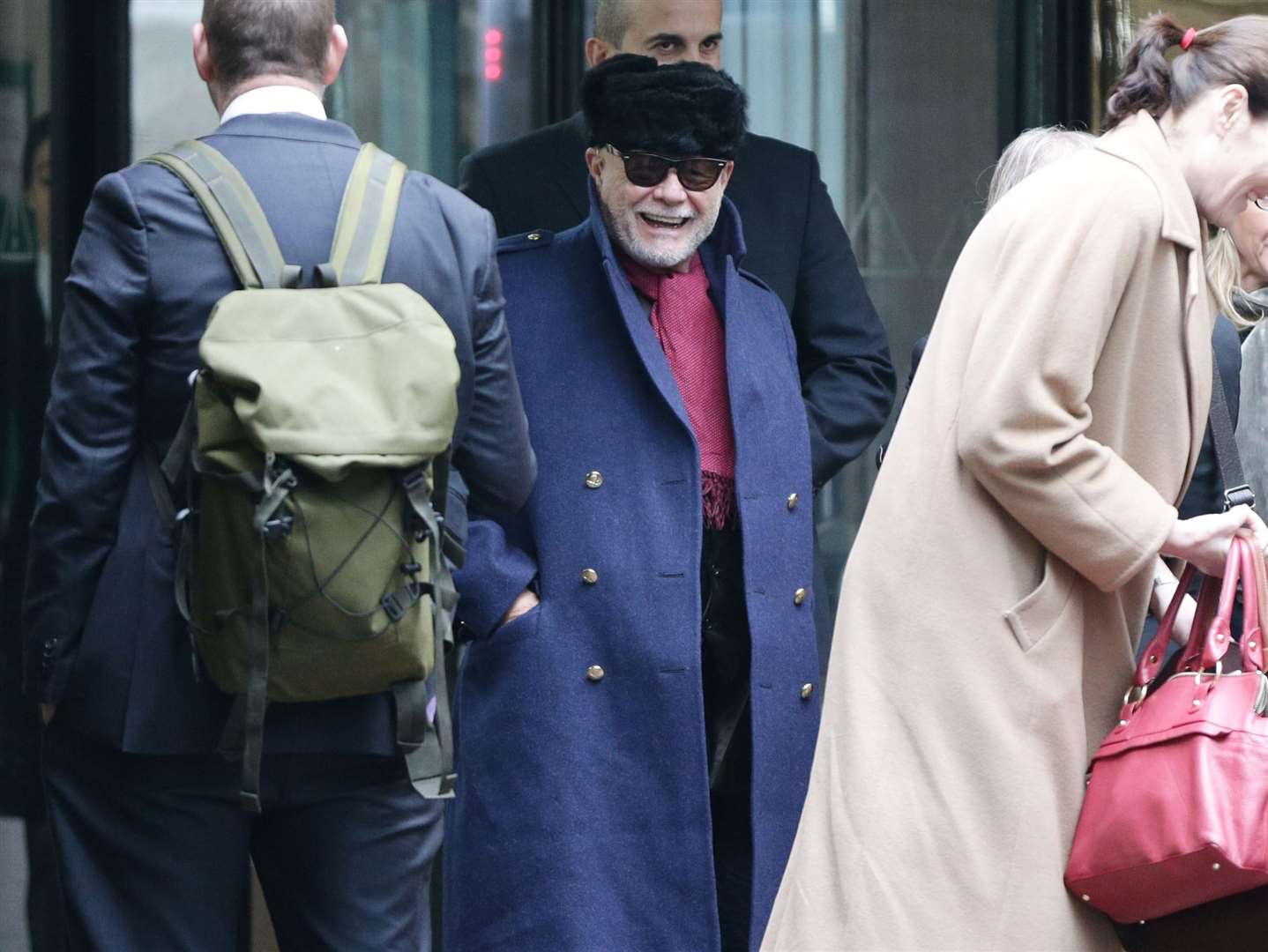 Former pop star Gary Glitter, real name Paul Gadd, arriving at Southwark Crown Court in London (Yui Mok/PA)