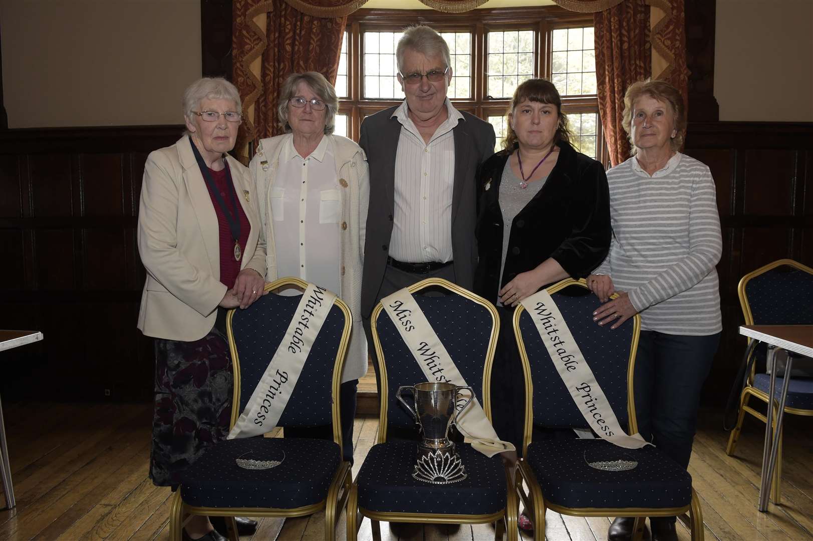 Committee members Carol Sims, Carol Simmond, Rob Stuart, Estelle Short and Glenys Rigden. Picture: Tony Flashman (1417236)